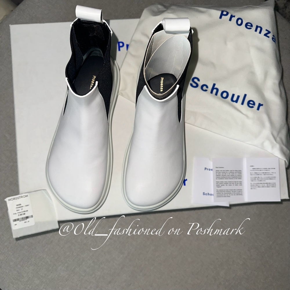 Proenza Schouler Leather Storm Chelsea Boots - Price Firm - Picture 6 of 14